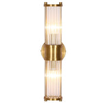 Glass Rod Wall Sconce Vanity Lights - Up/Down Wall Mounted Lamps