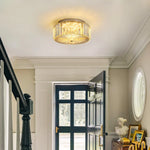 Crystal LED Ceiling Chandelier Light Circle Design Indoor Lighting