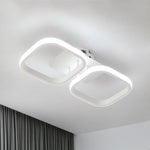 Acrylic LED Ceiling Lamp: Modern Nordic Chandelier for Living Dining Room & Aisle