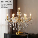 Crystal Table Light: Modern Luxury Nordic Indoor Lighting for Living Room Bedroom