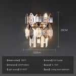 Crystal Chandelier: Postmodern Living Room Dining Bedroom Lamp, Luxury & Creative