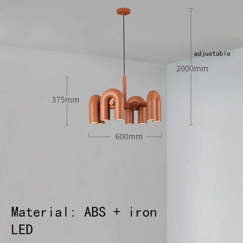 Modern LED Chandelier for Living & Dining Room.