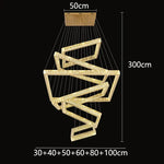 Crystal Chandelier: Elegant Living Room & Stair Pendant Light
