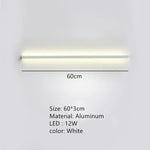 Modern Dimmable Long Wall Lamp for Bedroom and Living Room