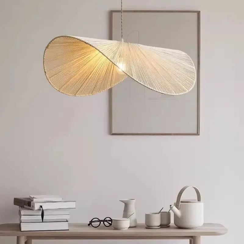 Bamboo Wabi Sabi Chandelier Pendant Lights for Home Décor