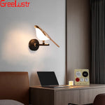 Rose Gold Nordic Bird LED Wall Sconce for Bedroom & Hallway Decor