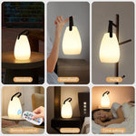 LED Night Light: Portable & Rechargeable for Home, Camping, and Outdoors
