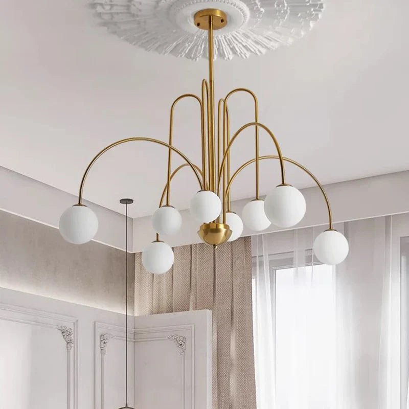 Modern LED Pendant Chandeliers for Living Room and Dining Room