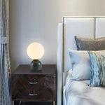 Marble Table Lamp: Modern Nordic Glass Light for Living Room, Bedroom, Study