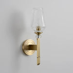 Crystal Copper Wall Lamp for Luxe Home Decor