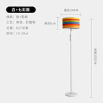 Nordic Style LED Floor Lamp Creative Personality Decoration Bedroom Study Lamp