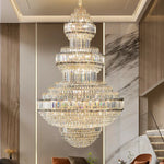 Crystal Villa Chandelier Pendant - Modern European Style Luxury Hotel Lobby Light