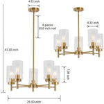 Modern Luxury Chandelier for Dining Room Living Room Kitchen Bedroom Lighting