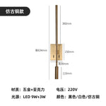 Decorative LED Wall Lamp for Hotel Model Room, Bedside & Aisle Light