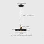 Afralia™ Terrazzo LED Pendant Light | Modern Nordic Style for Home, Bar, Cafe, Loft