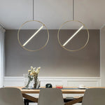 LED Metal Pendant Light for Dining Room & Bedroom