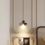 Terrazzo Stone LED Pendant Lights for Modern Home Decor