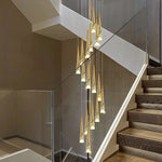 Nordic Home Decoration Stair Chandelier Living Room Dining Pendant Lights Ceiling Lighting