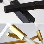 Glass LED Chandelier Ceiling Light for Modern Nordic Design Home Decor