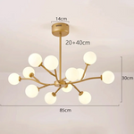 Modern LED Pendant Lighting for Living Room and Dining Room