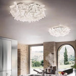 Luxury Petal Ceiling Lamp for Bedroom Foyer Dining Room Lighting
