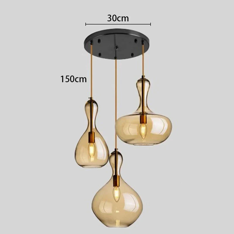 Modern LED Pendant Chandeliers for Living and Dining Rooms