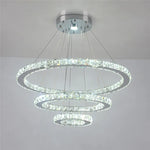 Crystal LED Pendant Chandelier, Modern Nordic Ceiling Lamp for Living and Dining Room
