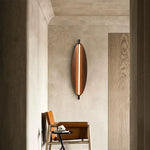 Wood Grain Wall Sconce LED Light for Living Room Bedroom Stairway Corridor