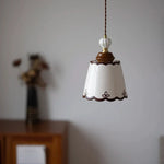 Afralia™ Nordic Ceramic LED Pendant Lights for Kitchen Dining Room Home Decor