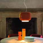 Colorful Glass Pendant Lights for Dining Room and Bedroom