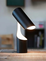 Black Foldable Desk Lamp | Nordic Minimalist Design for Bedroom, Study & Sofa