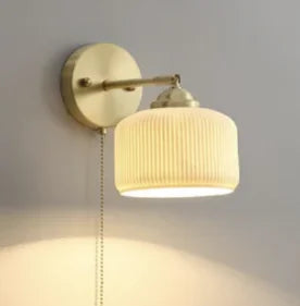 LED Wall Sconce Light 4W Bedroom Living Room Knob Switch Wall Lamp