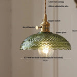 Wicker Glass LED Pendant Light - Modern Adjustable Fixture for Restaurant & Coffee Bar