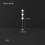 White Balls Floor Lamp: Modern Living Room Decoration & Mood Light