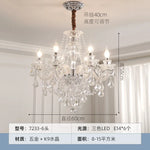 Elegant LED Crystal Chandelier for Home Décor and Romantic Ambiance