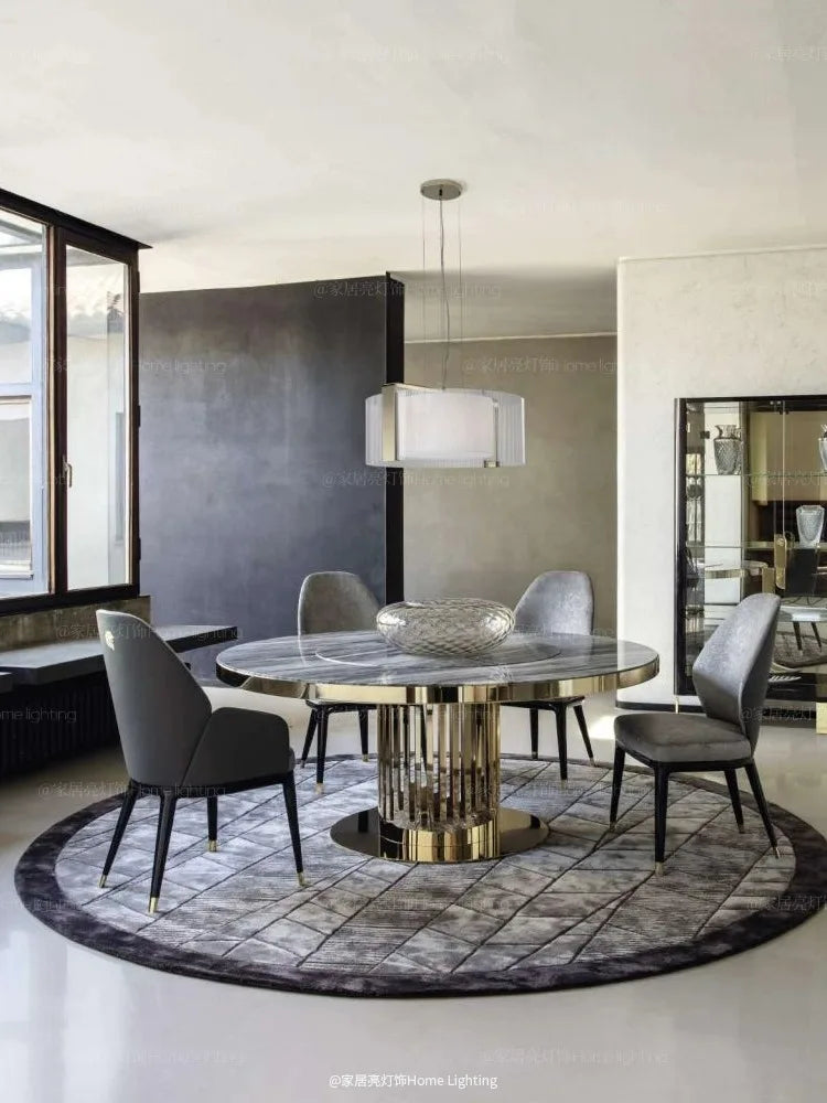 Modern Luxury Round Chandelier for Living Room, Dining Room, Bedroom