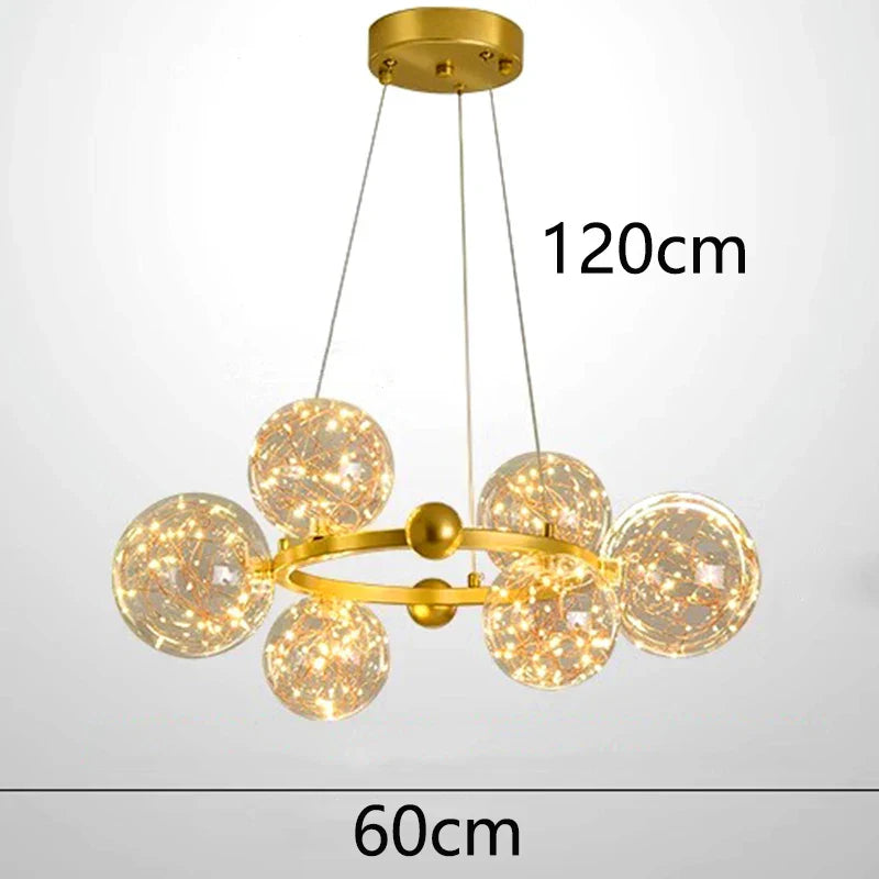 Modern LED Pendant Chandelier for Home Decor and Indoor Lighting
