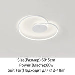 Love Shaped Ceiling Light for Bedroom, Living Room, Study, Restaurant