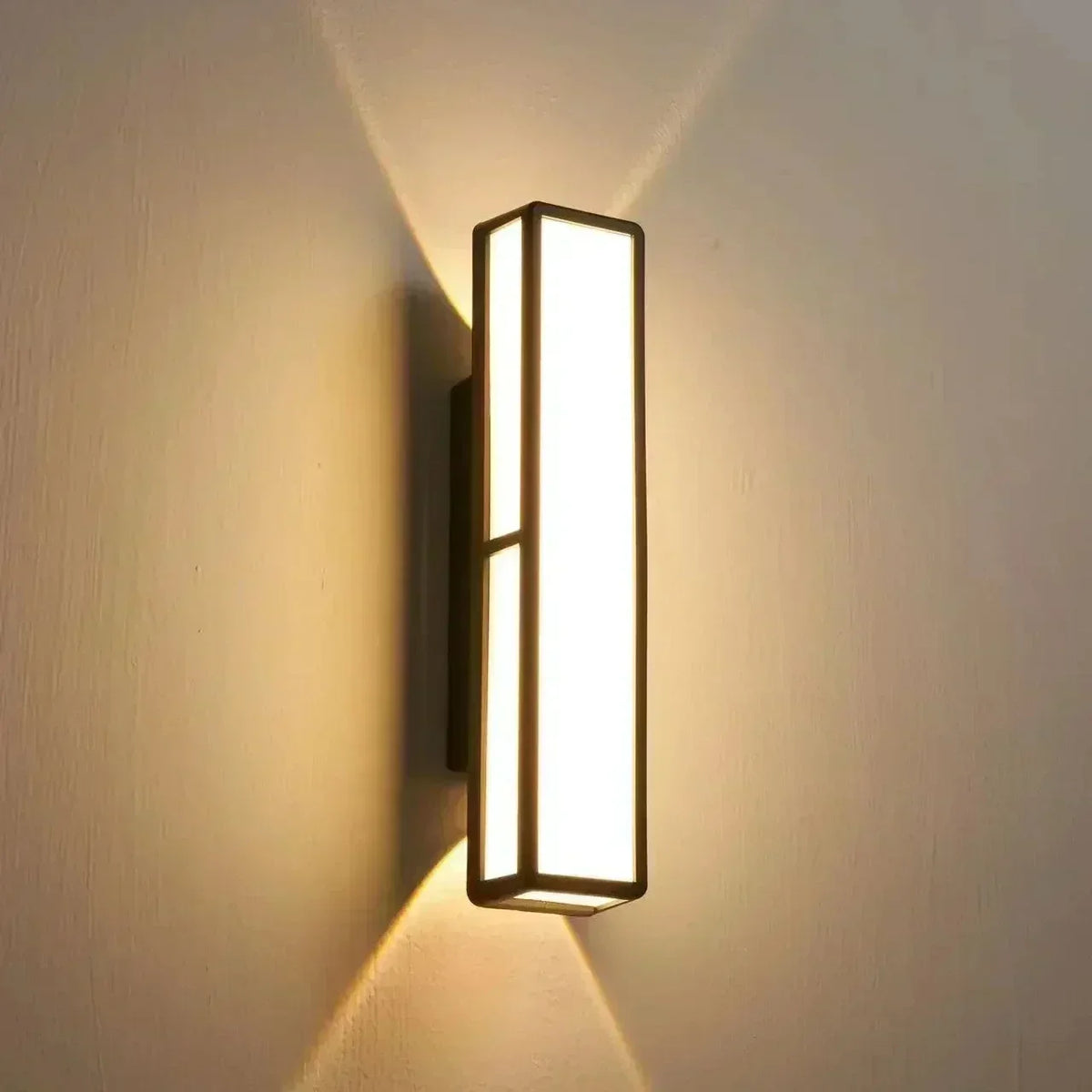 Outdoor LED Wall Light for Garden Balcony Stairs, Modern Style