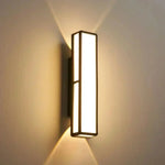Outdoor LED Wall Light for Garden Balcony Stairs, Modern Style