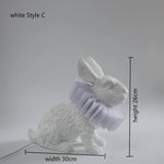 Rabbit LED Table Lamp: Modern Bedroom Bedside Light, Living Room Decor
