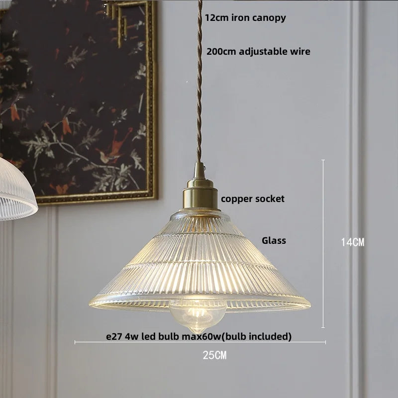 White Glass LED Pendant Light Fixture Modern Hanging Lamp