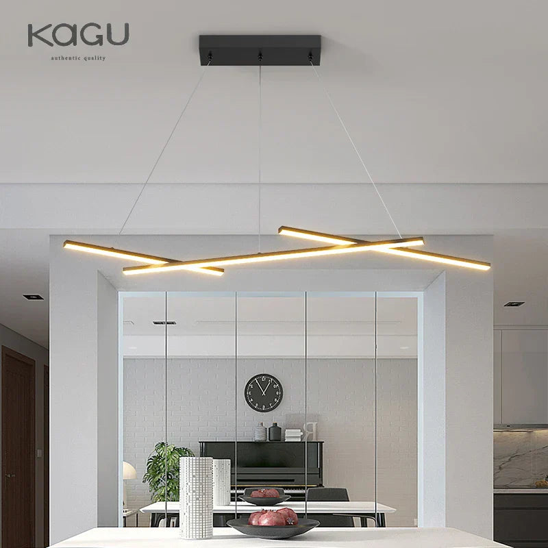 Modern LED Chandelier for Living Room Dining Kitchen Ceiling Light