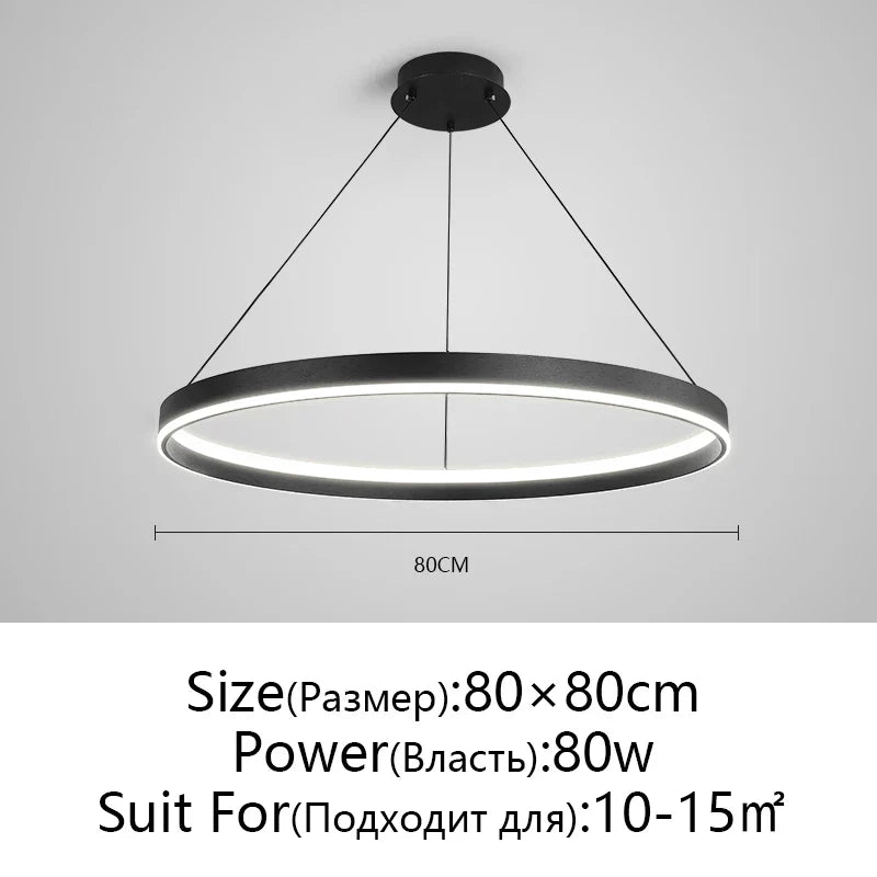 Artistic Black Chandelier for Living Room, Bedroom, Dining Room Lighting