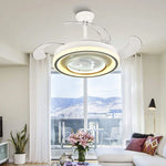 Smart Ceiling Fan Light Remote Control Slient Design
