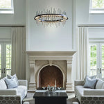 LED Stainless Steel Pendant Light Chandelier for Home Decor in Foyer, Living Room, Bedroom, Restaurant