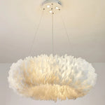 Nordic Feather Pendant Lamps for Bedroom and Home Decor Lighting