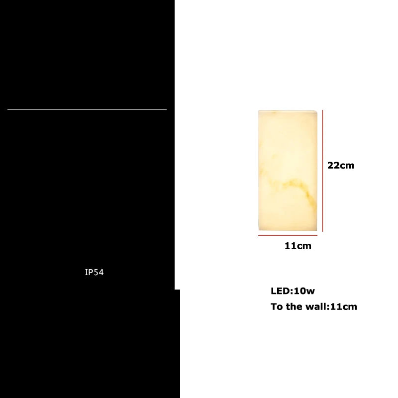 Geometric LED Outdoor Wall Sconce Cube Light for Corridor Backyard