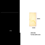 Geometric LED Outdoor Wall Sconce Cube Light for Corridor Backyard