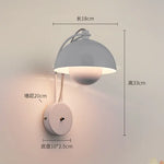 Flower Bud Bedroom Wall Sconce Light